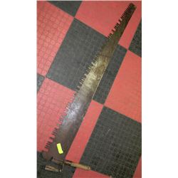 LARGE VINTAGE SINGLE HANDLED SAW