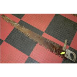 LARGE VINTAGE SINGLE HANDLED SAW