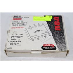 RCA UNIVERSAL MULTI-SWITCH DUAL LNB/DISTRIBUTION