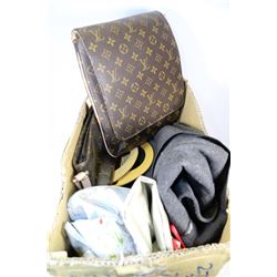 BOX OF REPLICA  LUIS VUITTON PURSES AND MORE