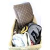 Image 1 : BOX OF REPLICA  LUIS VUITTON PURSES AND MORE
