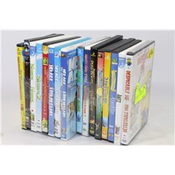 BUNDLE OF 8 CHILDREN DVDs X2