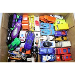 BOX OF 34 COLLECTIBLE HOTWHEELS