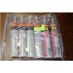 BAG OF 6- PL 400 CONSTRUCTION ADHESIVE 295ML