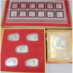 3 CHINESE COIN SETS