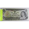 Image 1 : 1973 UNCIRCULATED $1 CANADIAN DOLLAR BILL