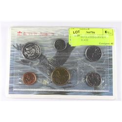 1989 UNCIRCULATED COIN SET W/CERTIFICATE