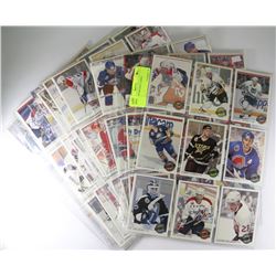 12 PAGES OF HOCKEY CARDS