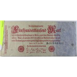 NAZI ERA BANKNOTE AND STAMPS