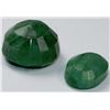 Image 1 : NATURAL GREEN EMERALD - 2 PIECES 38.0CT