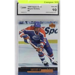 WAYNE GRETZKY 1999 UPPER DECK GRADED 10
