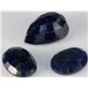 Image 1 : NATURAL BLUE SAPPHIRE 80CT, 3 PIECES