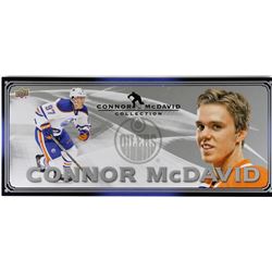 COMMEMORATIVE CONNOR MCDAVID CARD OVERSIZED