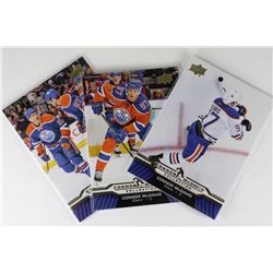 3 CONNOR MCDAVID IN ACTION CARDS X3