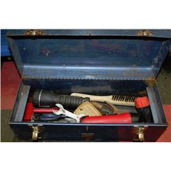BLUE TOOLBOX WITH TOOLS