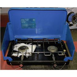 2 BURNER CAMP STOVE