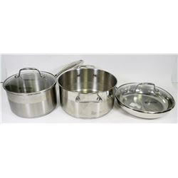 SET OF 5 PC NEW MASTERCLASS COOKWEAR