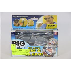 BIG VISION MAGNIFYING EYEWEAR - 160% MAGNIFICATION