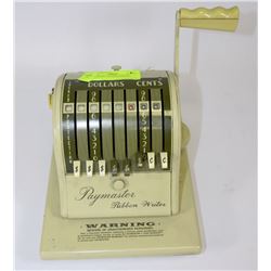 PAYMASTER CHEQUE WRITER