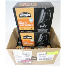 BOX OF 4 CASES KEURIG COFFEE PODS