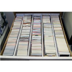 BOX OF 3000+ HOCKEY CARDS FROM 80'S-2010