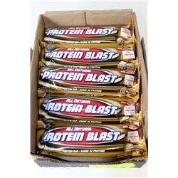 CASE OF PROTEIN BARS, CARAMEL FUDGE