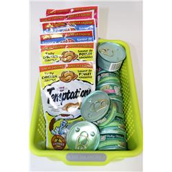 CASE OF FANCY FEAST CAT FOOD&  WHISKAS CAT TREATS