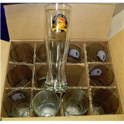 BOX OF 12 SHOCKTOP BELGIUM WHITE 16-OZ GLASSES