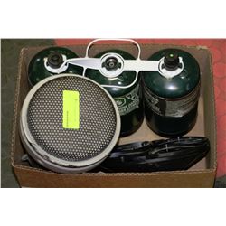 COLEMAN SPORTCAT CATALYTIC HEATER WITH 3 PROPANE