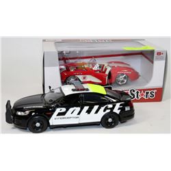 PAIR OF COLLECTIBLE CARS INCLUDING 1957 CORVETTE