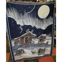 JIMROBB TAPESTRY WALL HANGING 52"X70"