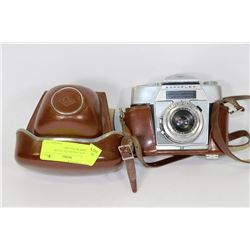 VINTAGE AGFAFLEX COLOR CAMERA WITH CASE