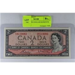 UNC 1954 TWO DOLLAR BANKNOTE