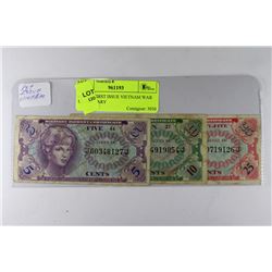 SET OF FIRST ISSUE VIETNAM WAR US MILITARY