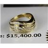 Image 1 : #62-14K YELLOW GOLD AND 2.00TCW DIAMOND RING WITH