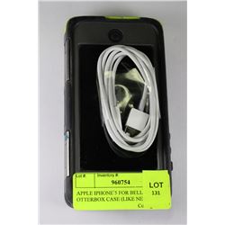 APPLE IPHONE 5 FOR BELL W/ OTTERBOX CASE (LIKE NEW