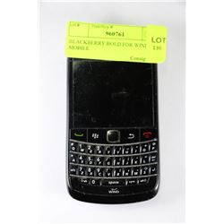BLACKBERRY BOLD FOR WIND MOBILE