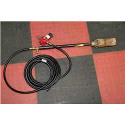 TIGER TORCH W/NEW HOSE & REGULATOR