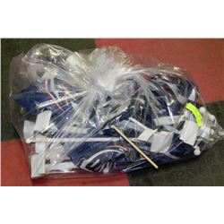 BUNDLE OF 25 OILERS FLAGS