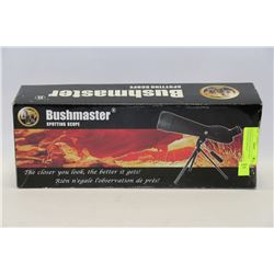 BUSHMASTER 20-60X SPOTTING SCOPE WITH TRIPOD IN