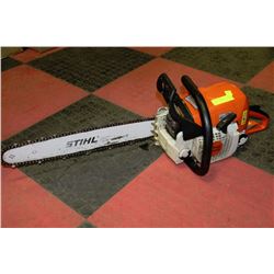 STIHL MS290 CHAIN SAW - WORKING