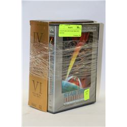 STAR WARS AND STAR TREK DVD MOVIES