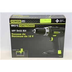 18V DRILL , CHARGER AND BATTERY NEW IN BOX