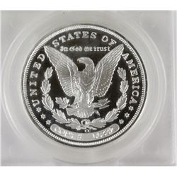 1889-CC REPLICA  PROOF MORGAN SILVER DOLLAR #CC332