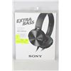 Image 1 : NEW SONY EXTRA BASS STEREO HEADPHONES  MDR-XB450AP