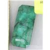 Image 1 : NATURAL GREEN EMERALD 192CT