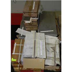 PALLET OF FLOORING WITH CERAMICS)16X4) GLOSSY-