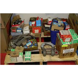 PALLET OF AUTOMOTIVE PARTS,FASTENERS AND MORE
