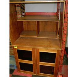 MAHOGANY STYLE 6 PCS WALL ENTERTAINMENT UNIT