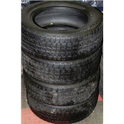SET OF 4 X-TREME 205/60R16 TIRES AS IS